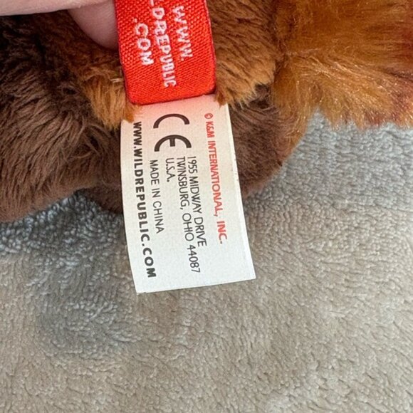 NET Wild Republic Red Panda Plush Toy stuffed. Animal 5” tall - Picture 11 of 14